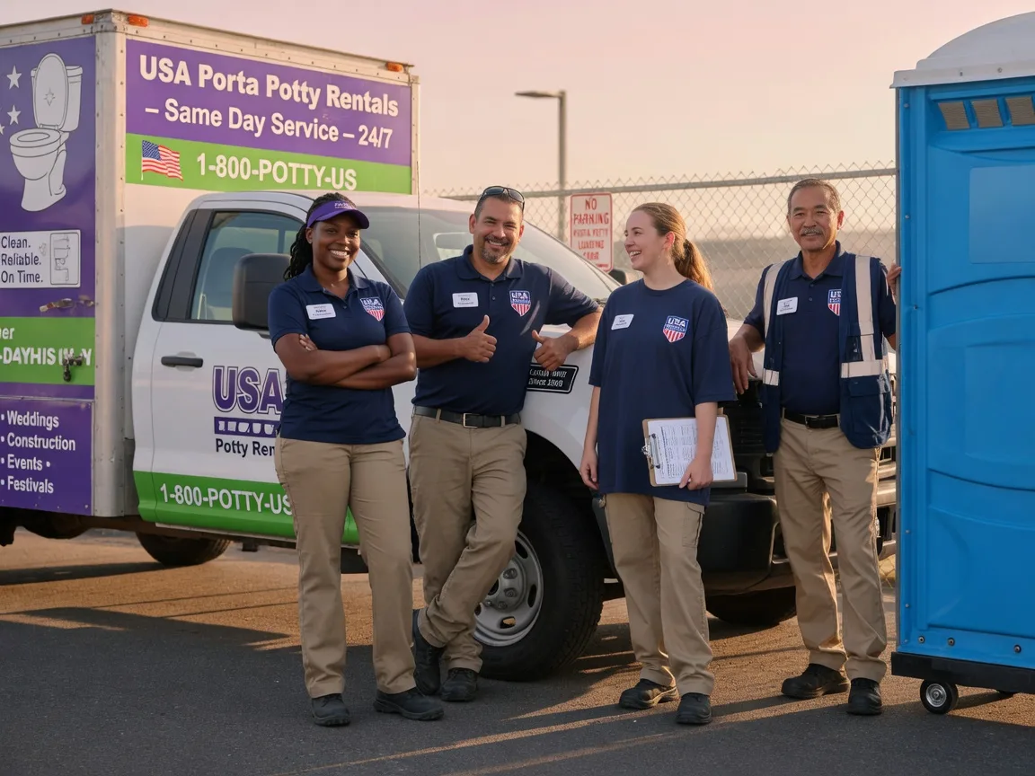 Porta Potty Rental company in Gordon, WV